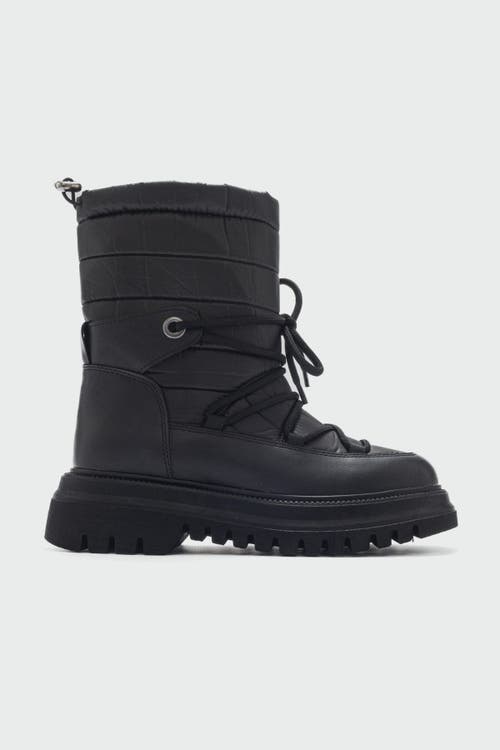 Prologue Shoes Weld Snow Boot In Black