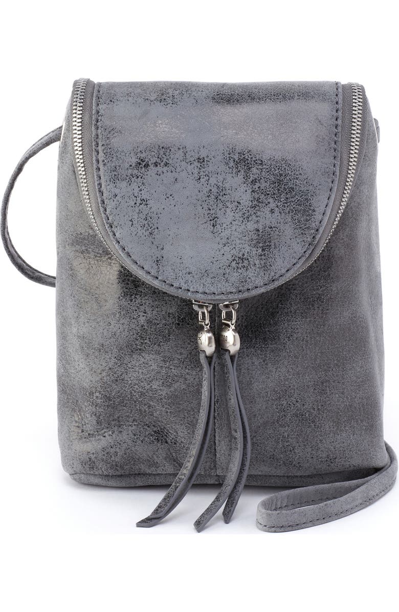 HOBO Fern Leather Saddle Bag, Main, color,