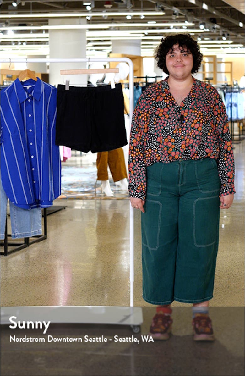 Linen Drawstring Shorts, sales video thumbnail