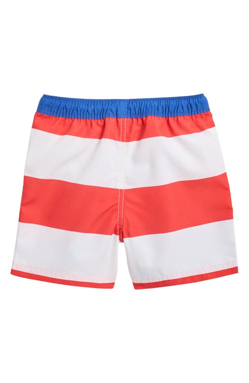 MINI BODEN MINI BODEN KIDS' SHARK SWIM TRUNKS