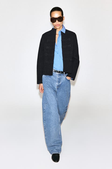 Double-Faced Wool Uniform Jacket