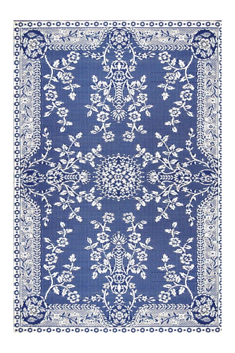 Garland Blue & White, Main, color, blue and white