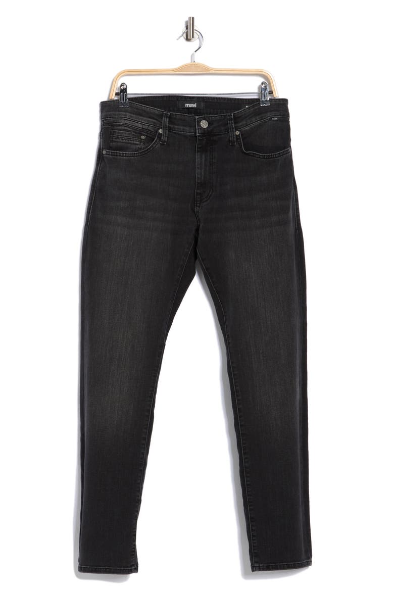 Marcus Moto Slim Straight Jeans, Alternate, color, MOTO HOUSTON