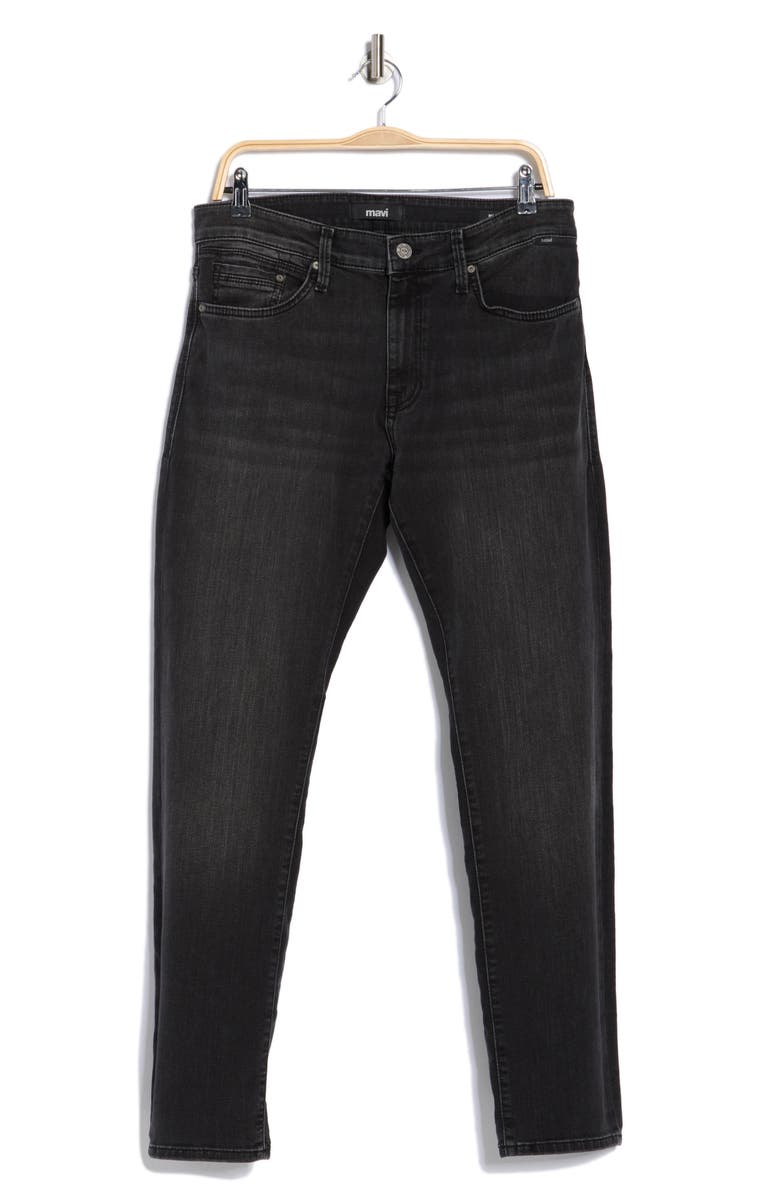 Mavi Jeans Marcus Moto Slim Straight Jeans, Alternate, color, Moto Houston