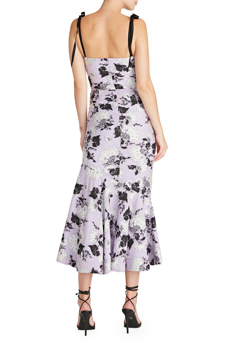 ML Monique Lhuillier Midi Dress, Alternate, color, 