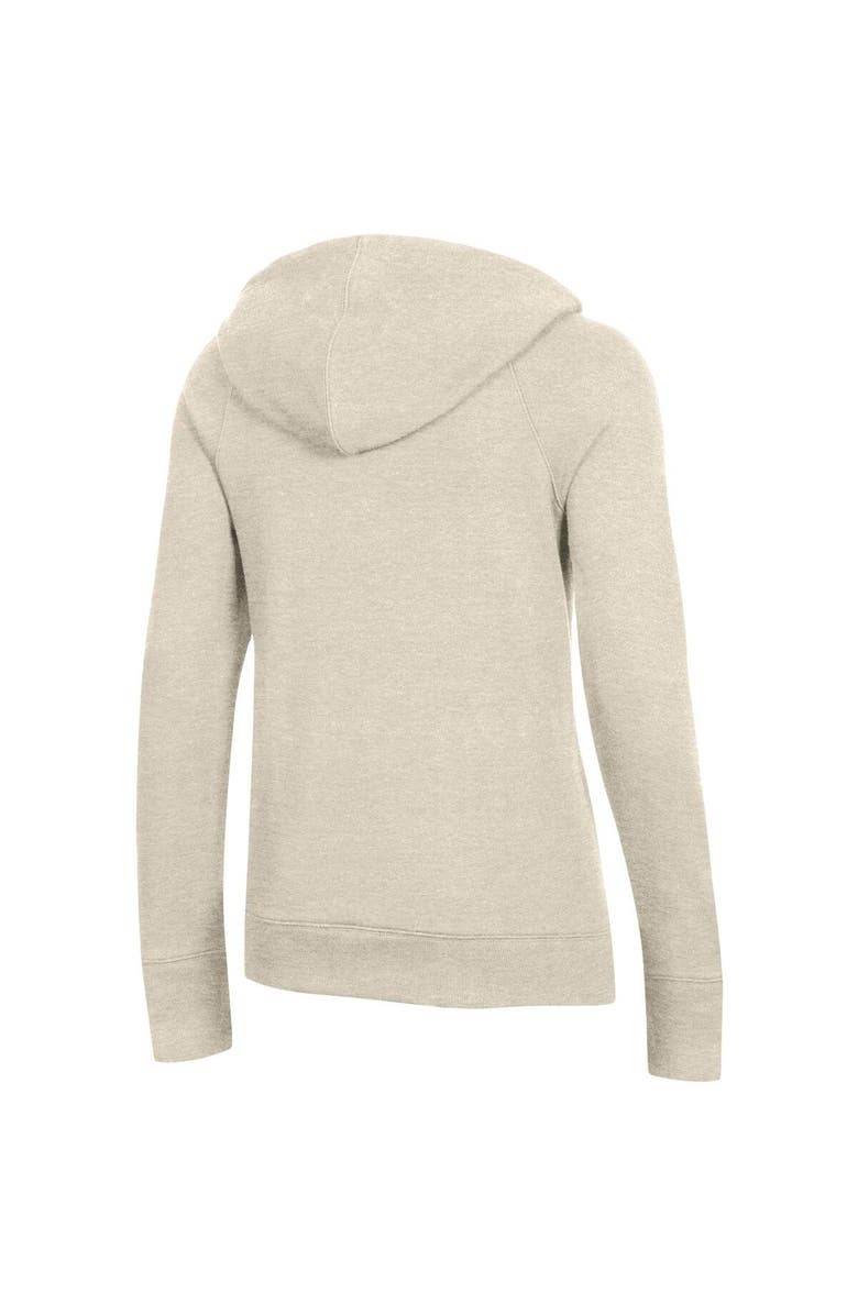 Champion Women's Champion Heathered Oatmeal Ohio State Buckeyes College Seal Pullover Hoodie, Alternate, color, 