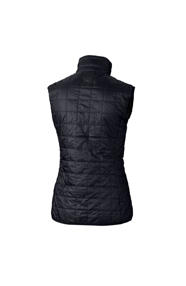 Cutter & Buck Women's Cutter & Buck Navy Greenville Drive Rainier PrimaLoft Eco Insulated Full-Zip Puffer Vest, Alternate, color, 