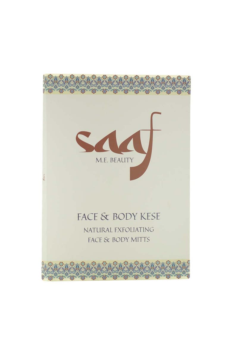 Saaf Body Kese - Exfoliating Mitts 1oz, Main, color, 