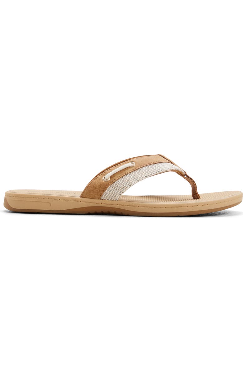 Sperry Sealfish Flip Flop, Alternate, color, Light Brown