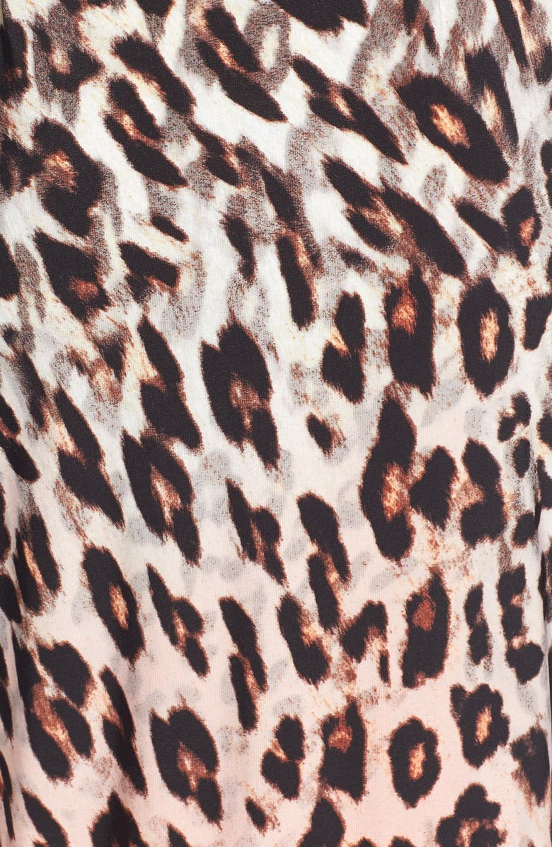 Maggy London Leopard Print Wrap Dress, Alternate, color,