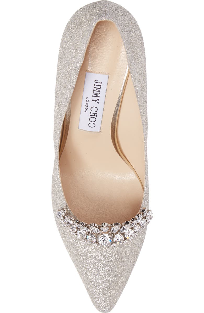 Jimmy Choo Romy Crystal Tiara Glitter Pump, Alternate, color,