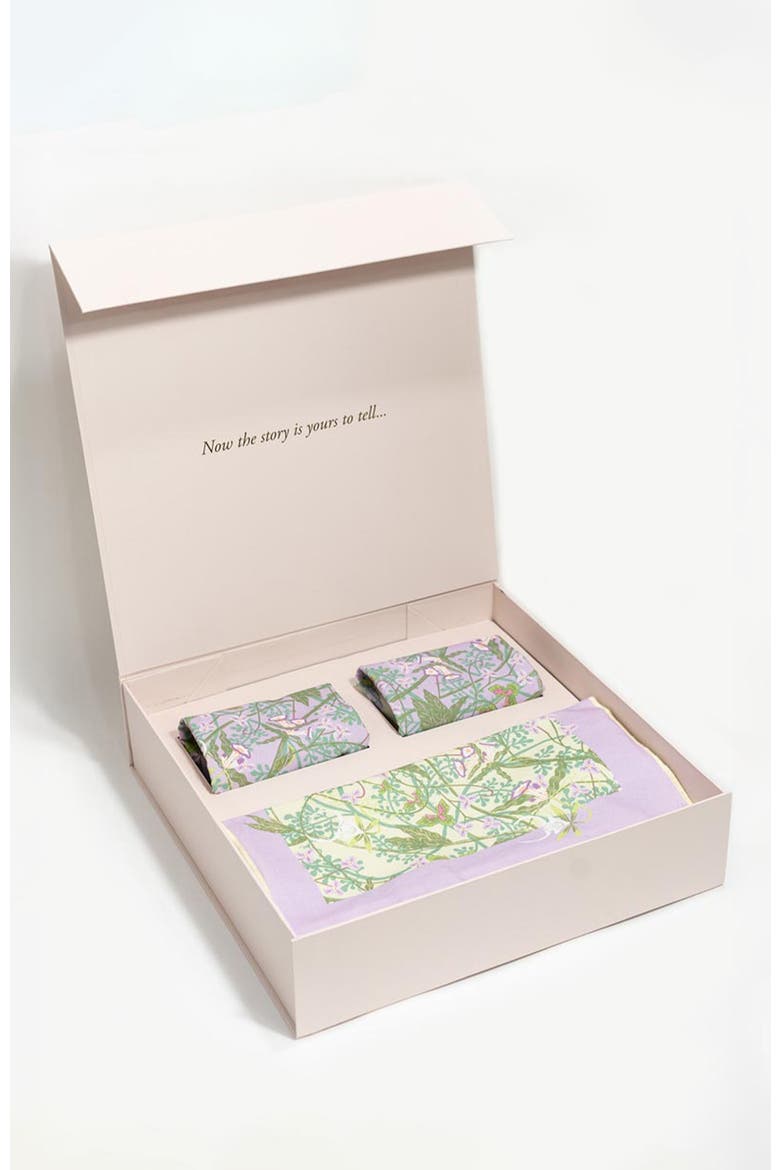 Lovescape Table Linens Set, Main, color, Purple
