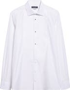 Dolce&Gabbana Gold Fit Cotton Poplin Tuxedo Shirt