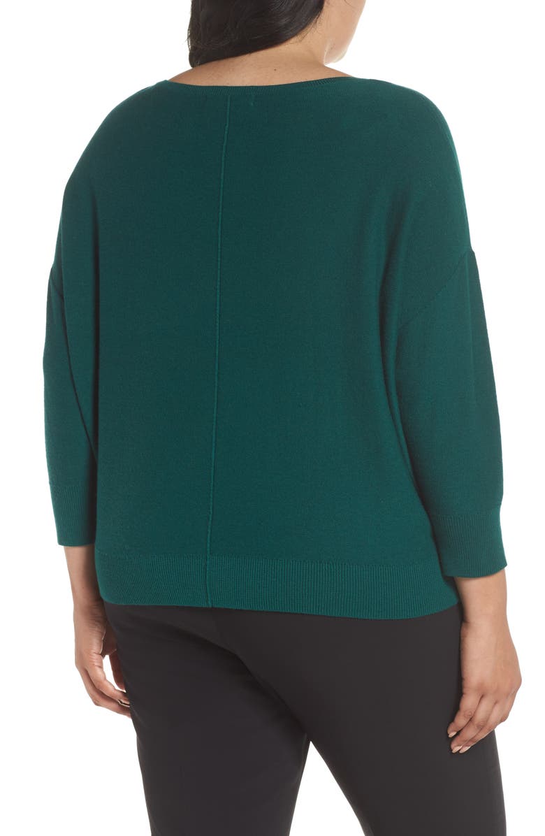 Sejour Ballet Neck Pullover, Alternate, color, 