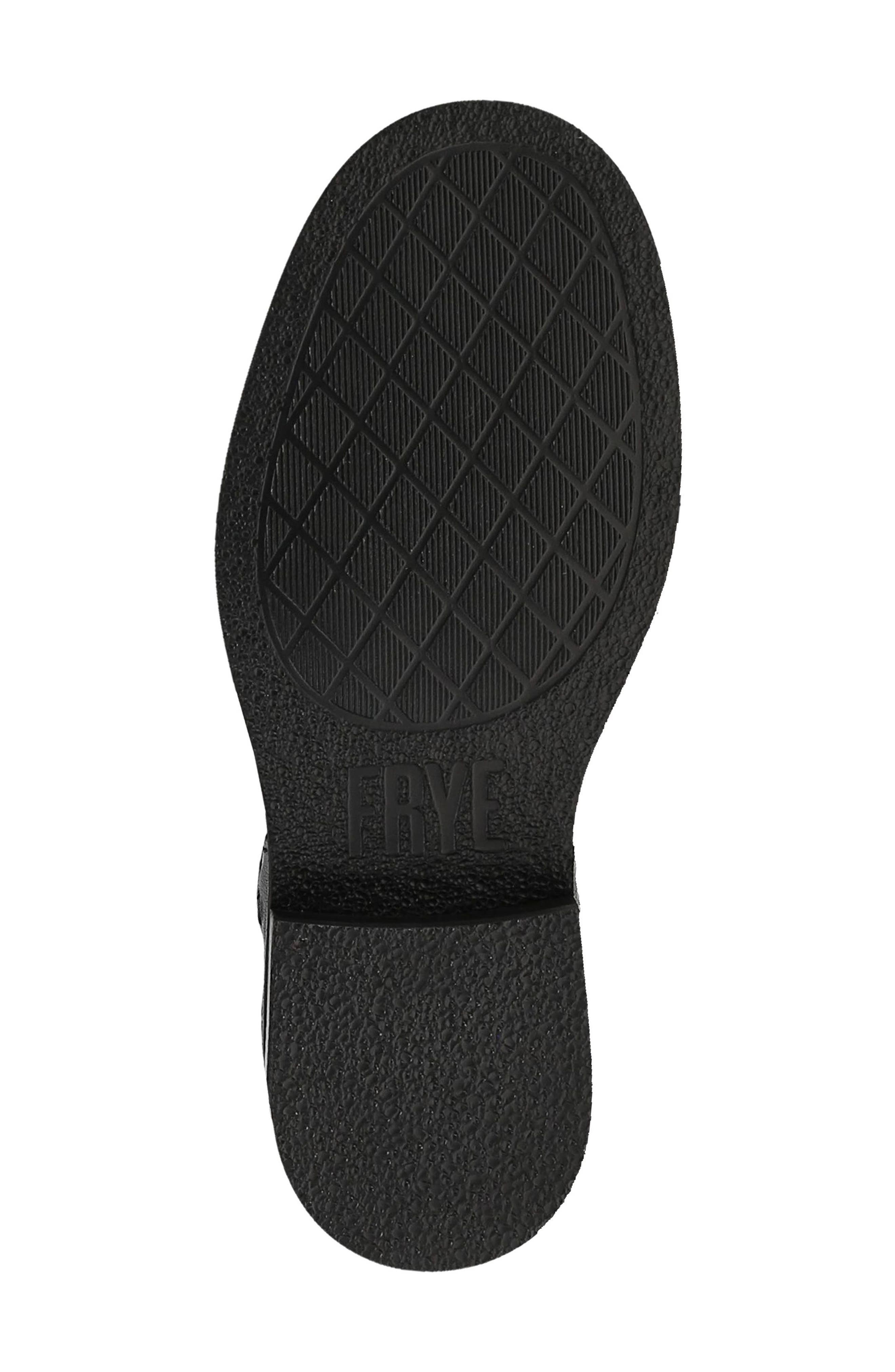 Phoebe Leather Tall Boot, Alternate, color, BLACK