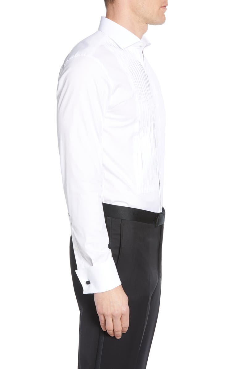 Bonobos Slim Fit Stretch Solid Formal Shirt, Alternate, color, 