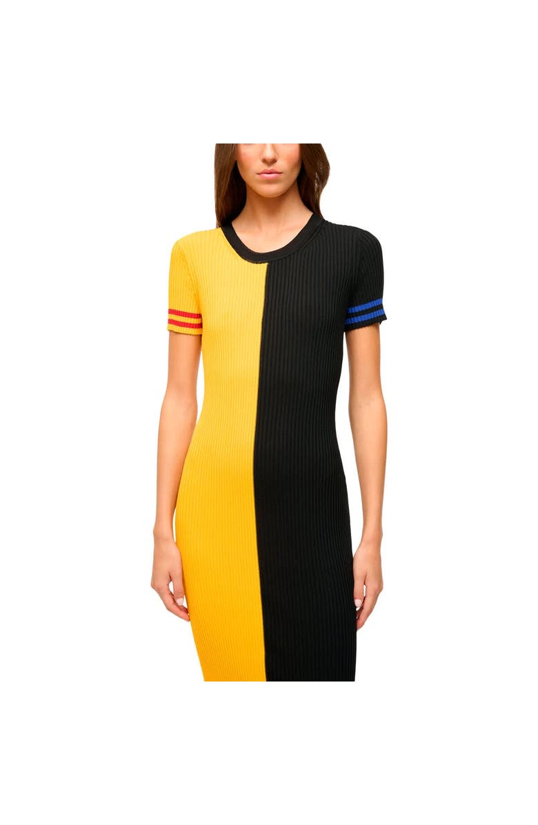 STAUD Women's STAUD  Gold/Black Pittsburgh Steelers Colleen Dress, Alternate, color, Gold