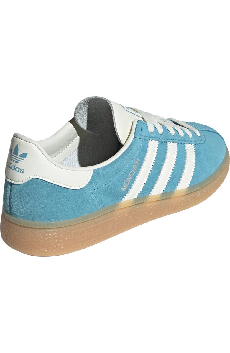 adidas München Sneaker, Alternate, color, Blue/ Off White/ Silver