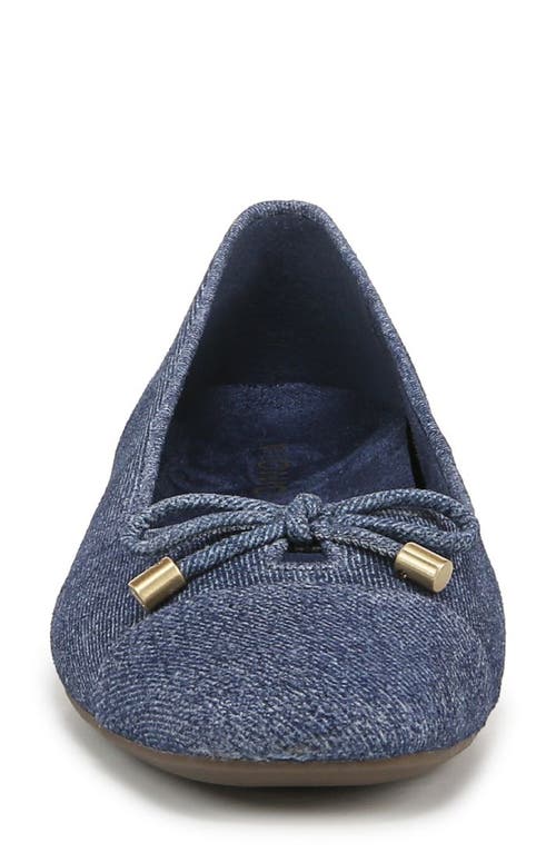 Vionic Klara Cap Toe Flat In Blue