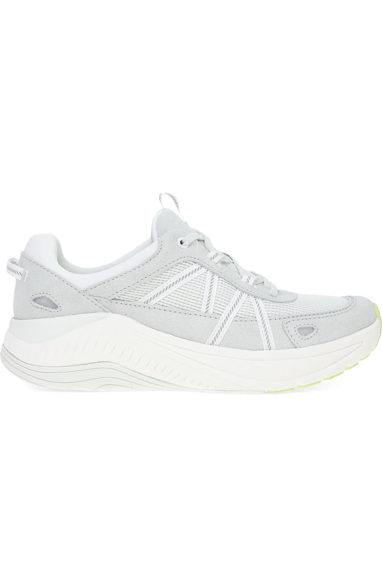 Dansko Poppy Sneaker, Alternate, color, Grey Suede