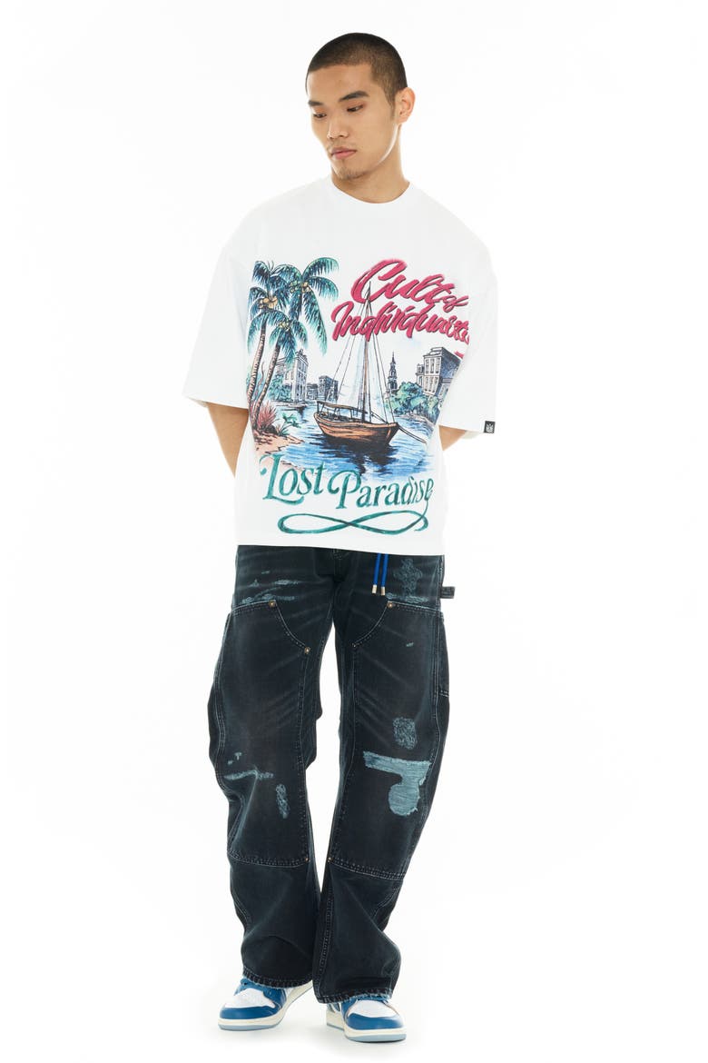 Grunge Carpenter Jeans, Alternate, color, VINTAGE NAVY