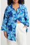 Floral Button-Up Tunic