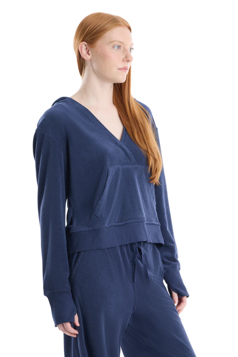 Hoodie with Kangaroo Pocket, Alternate, color, Naval Academy