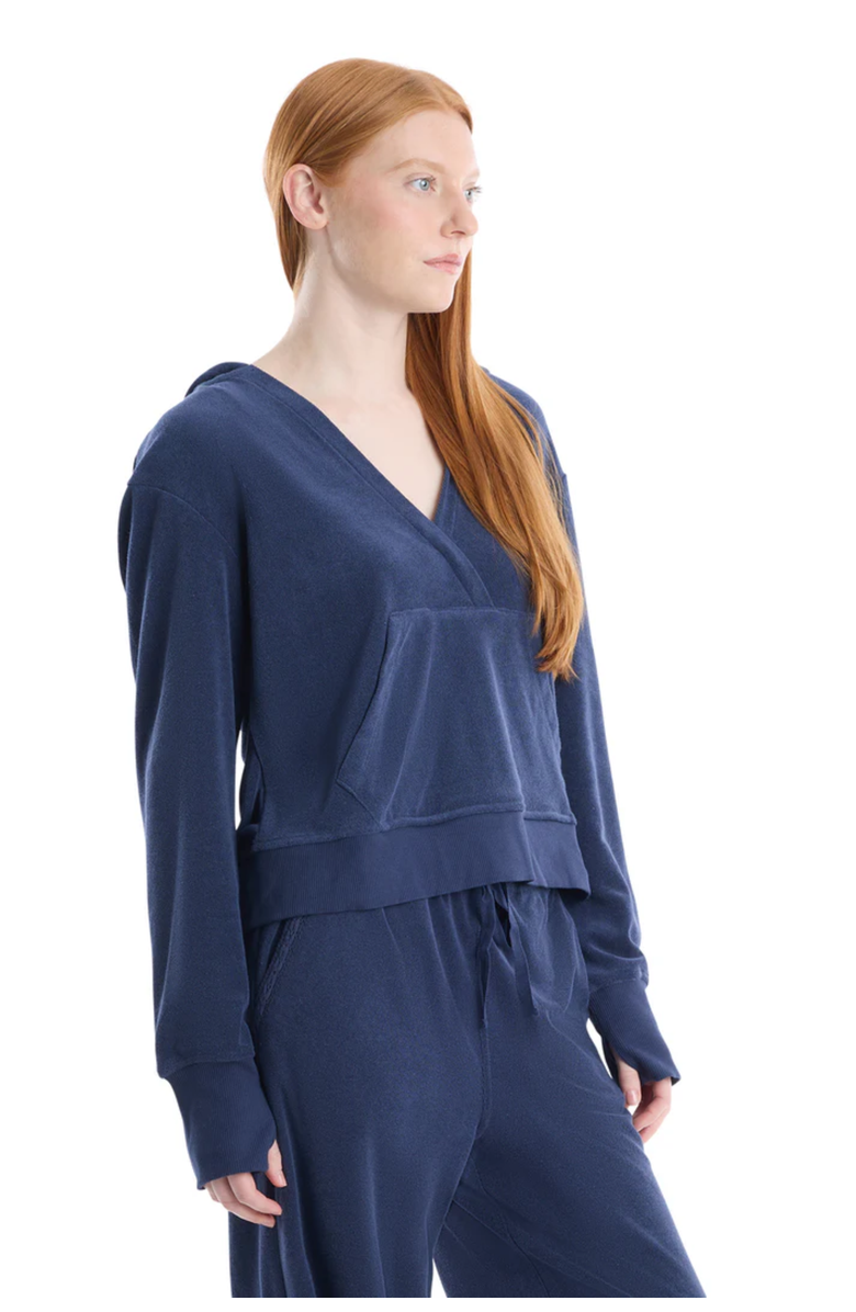 Wilt Hoodie with Kangaroo Pocket, Alternate, color, Naval Academy