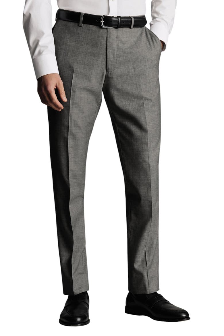 Ultimate Performance Sharkskin Suit Trousers, Main, color, Grey