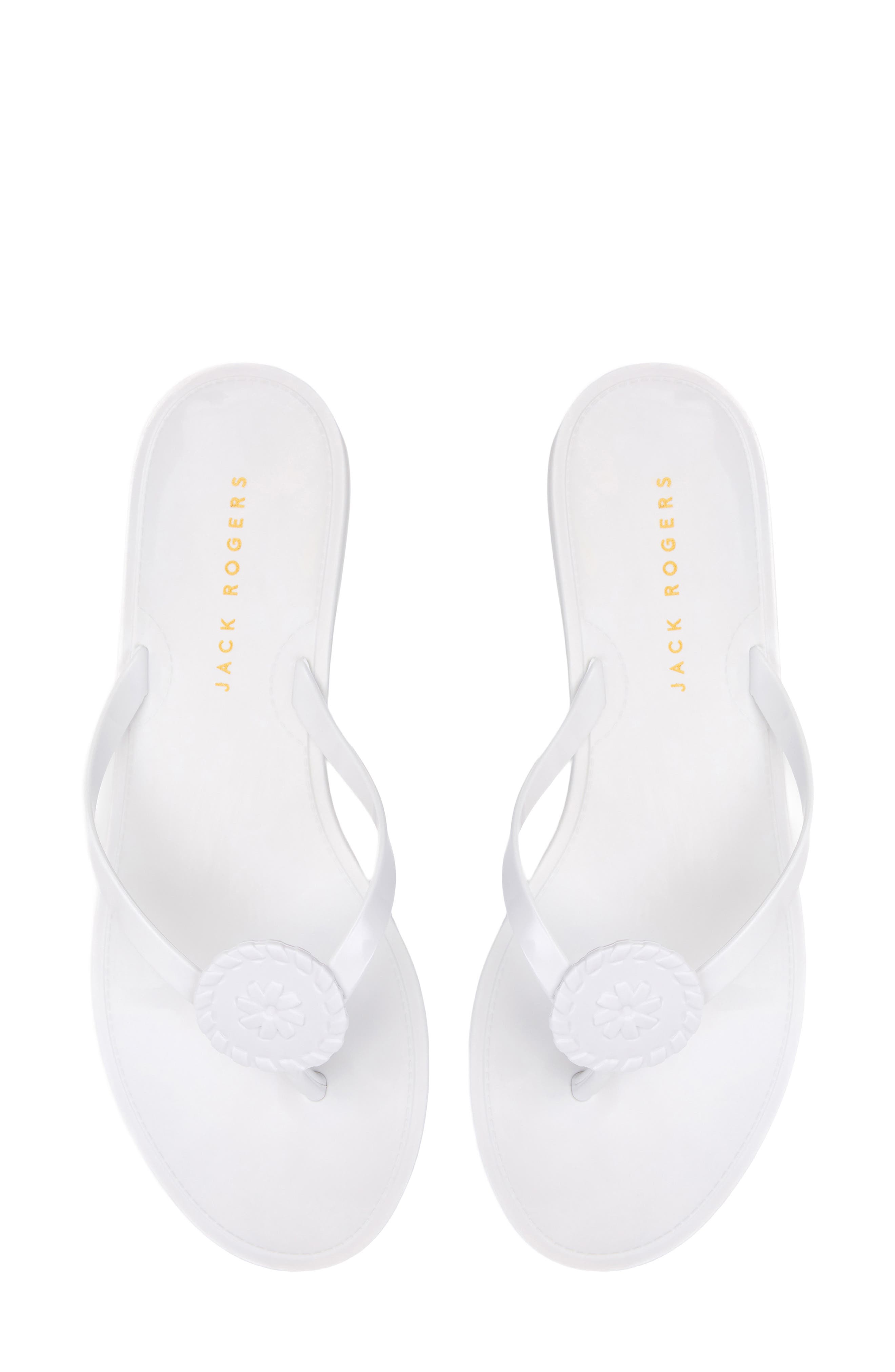 Jack Rogers Roxy Jelly Sandal, Alternate, color, White