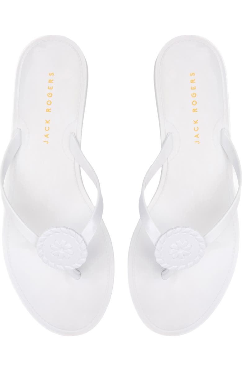 Jack Rogers Roxy Jelly Sandal, Alternate, color, White