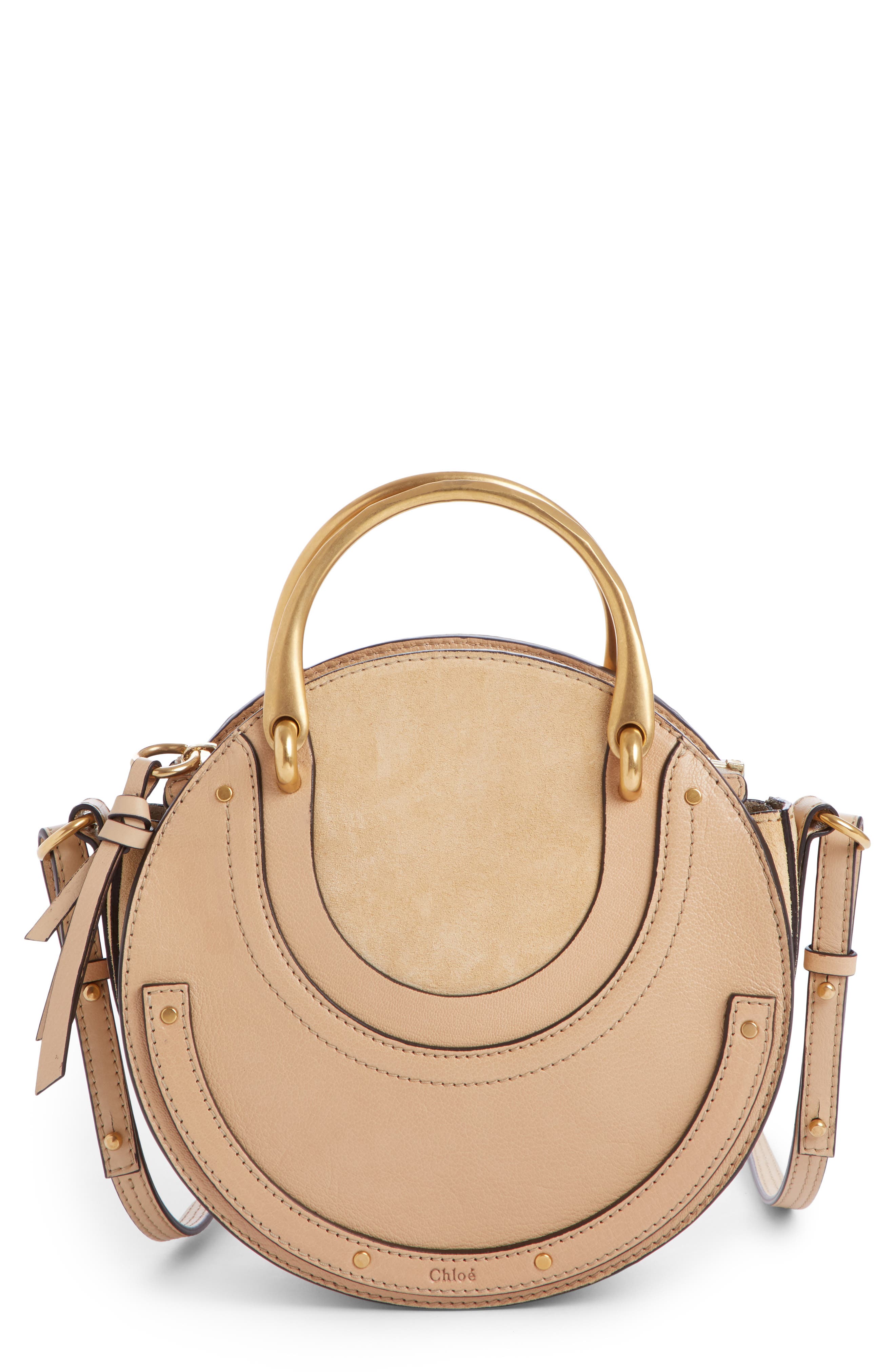 Chloé Pixie Leather Crossbody Bag, Main, color, 