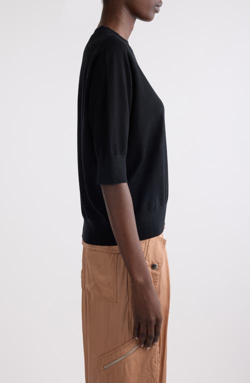 Shop Dries Van Noten Tuan Merino Wool Sweater In Black