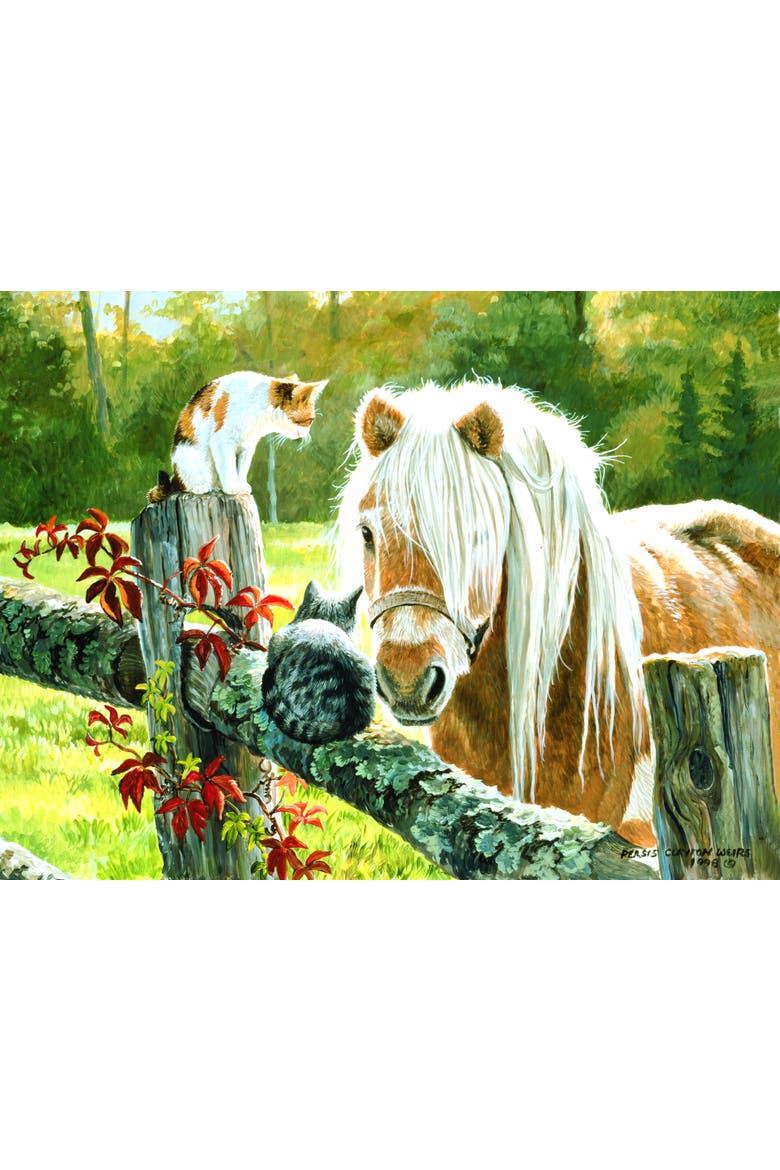 Just Visiting 300 piece Jigsaw Puzzle for Adults, Alternate, color, Multicolor