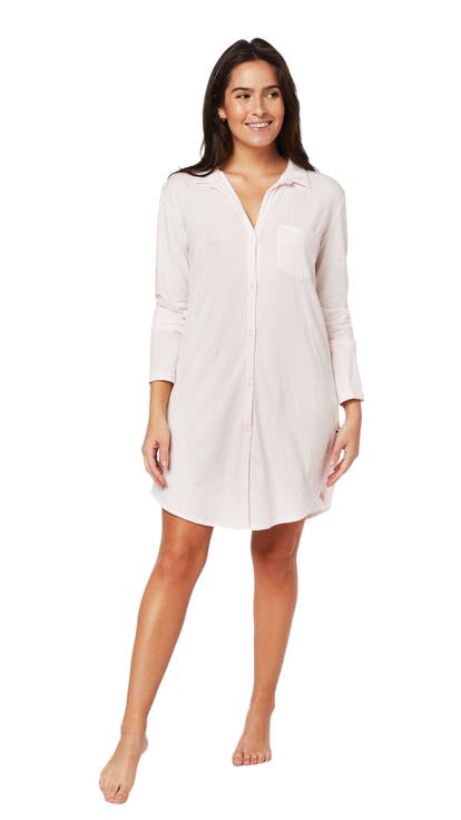 Pima Knit Night Shirt