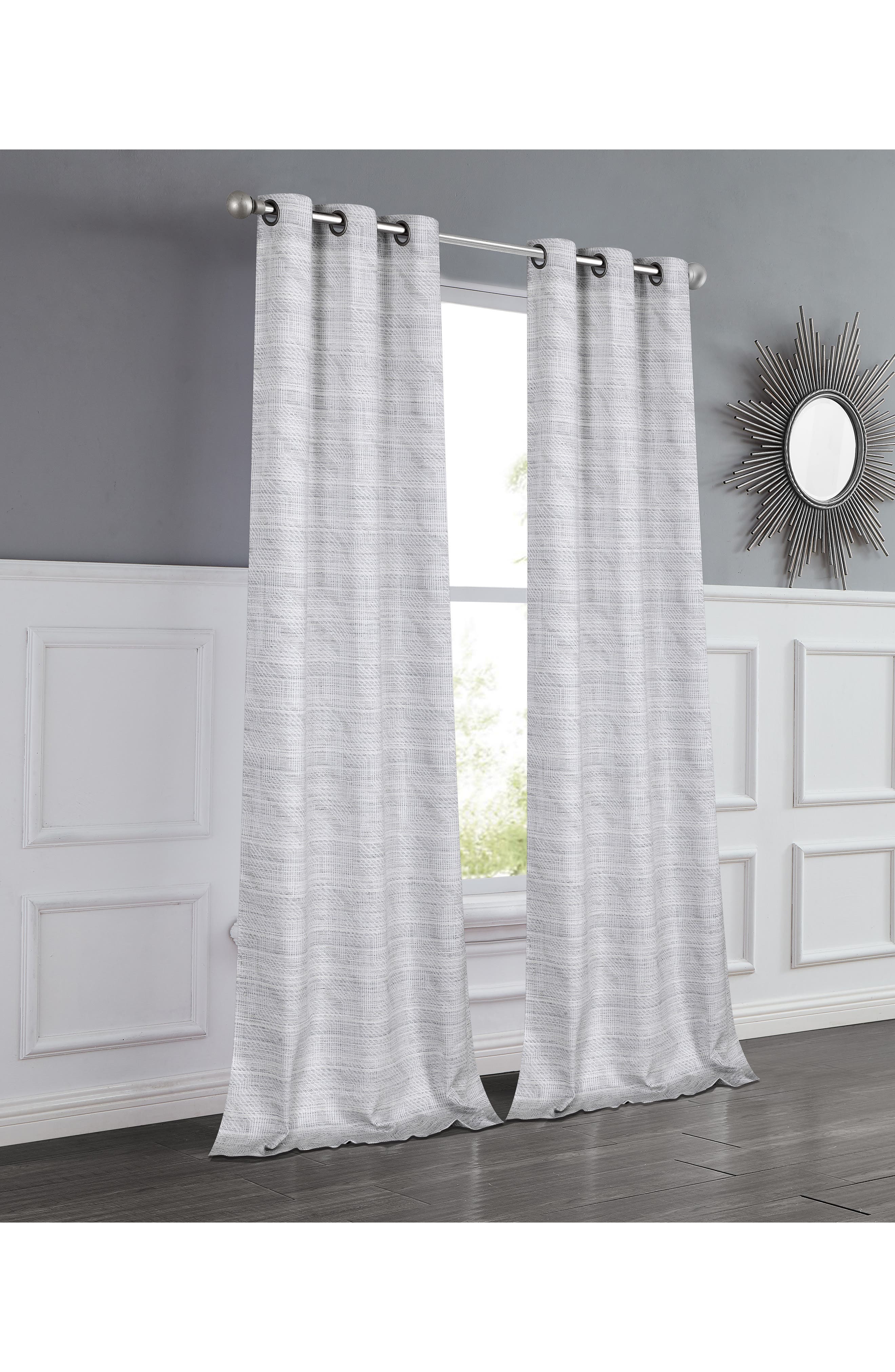 DAINTY HOME Set of 2 Room Darkening Window Curtains