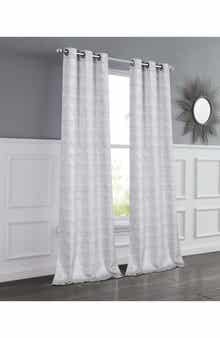 DAINTY HOME Set of 2 Room Darkening Window Curtains