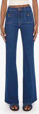 MOTHER The Patch Pocket Doozy Flare Jeans