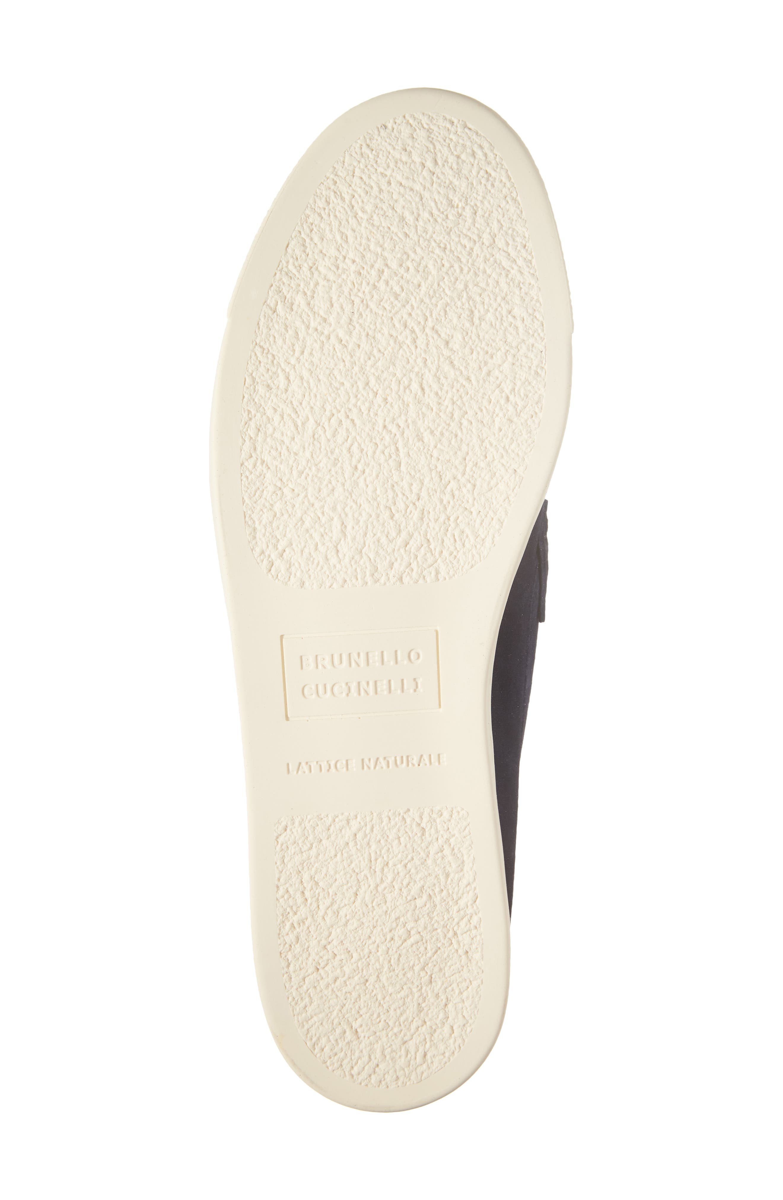 Brunello Cucinelli Suede Slip-On Deck Shoe, Alternate, color, C6757 Pilota