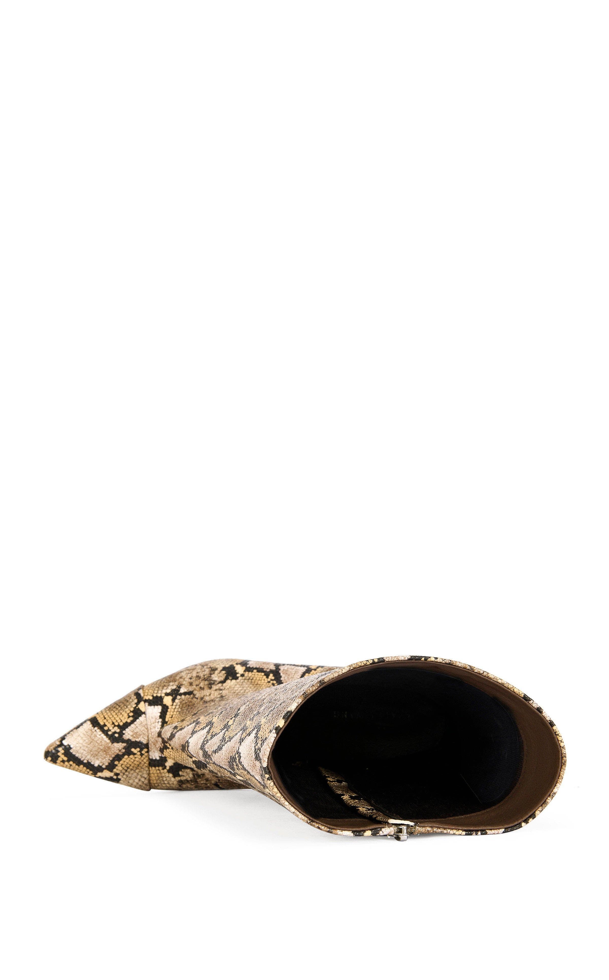 AZALEA WANG Vinci Wedge Bootie, Alternate, color, Beige Multi