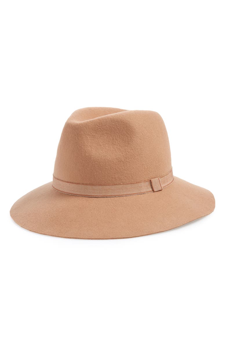 David & Young Felt Panama Hat, Main, color, 
