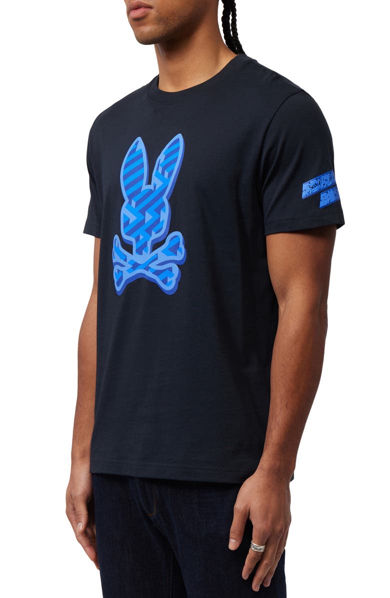 Psycho Bunny Pisani Graphic Tee, Alternate, color,