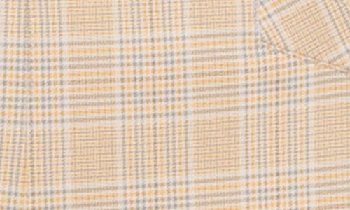 Liverpool Stella Plaid Crop Flare Ponte Pants In Neutral