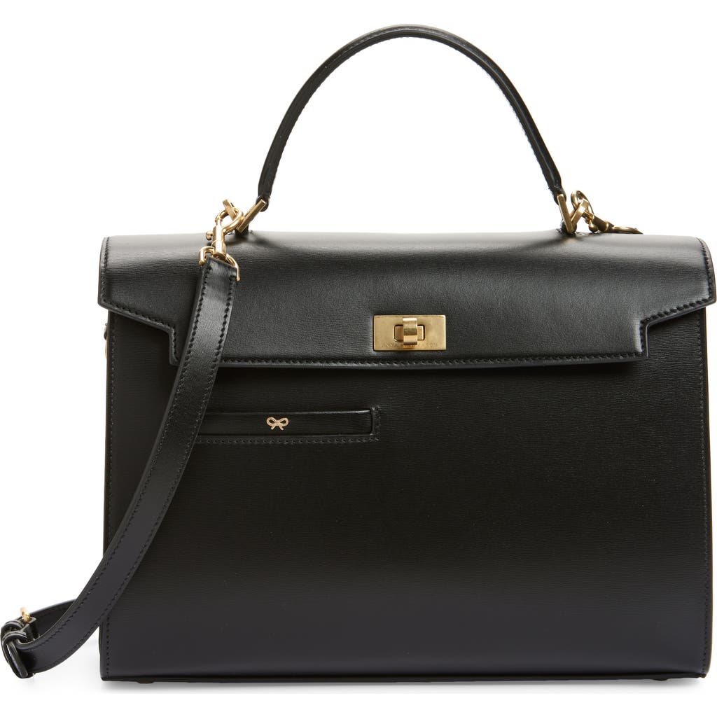 Anya Hindmarch Mortimer Handbag In Black