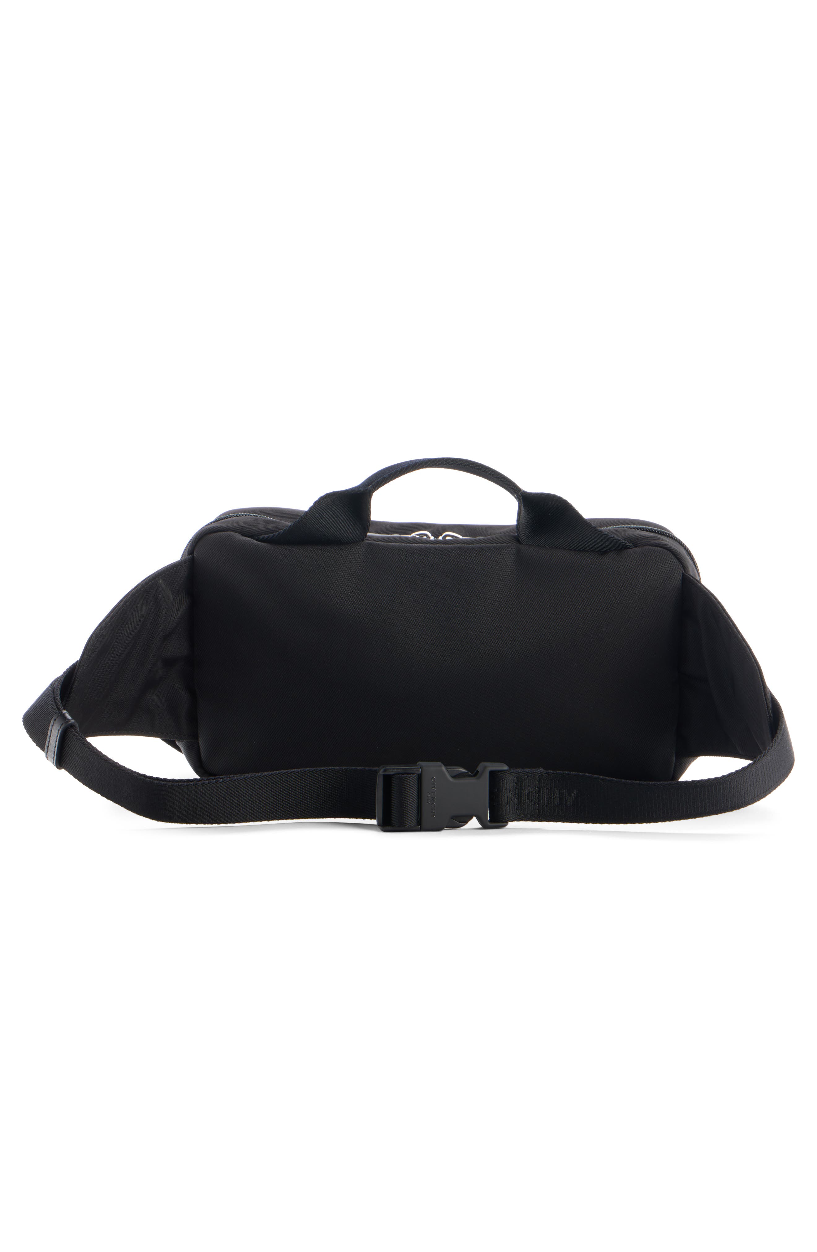 Givenchy Essential U Nylon Belt Bag, Alternate, color, 001-Black