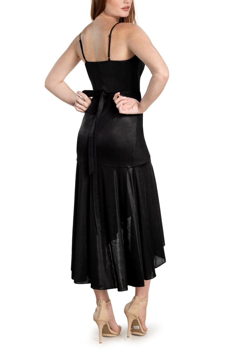 Dress the Population Salome Wrap Dress, Alternate, color, 