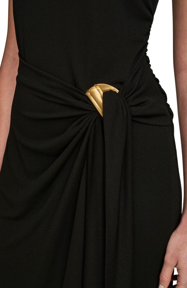 Donna Karan New York Print Sleeveless Midi Dress, Alternate, color,