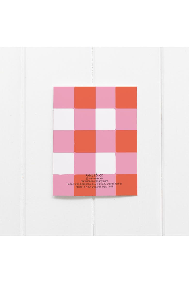 Heart Plaid Greeting Card Pack Set, Alternate, color, Multi-Pack