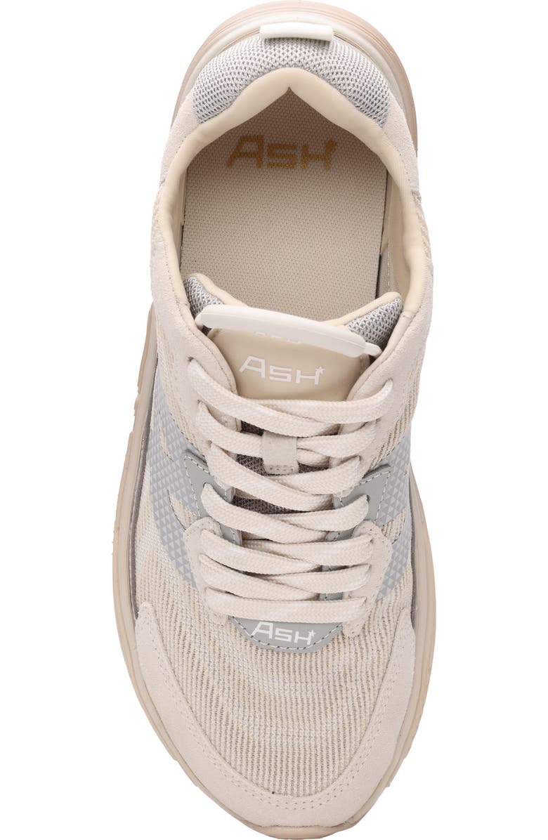 Ash Eagle Platform Sneaker, Alternate, color, Off White Shadow