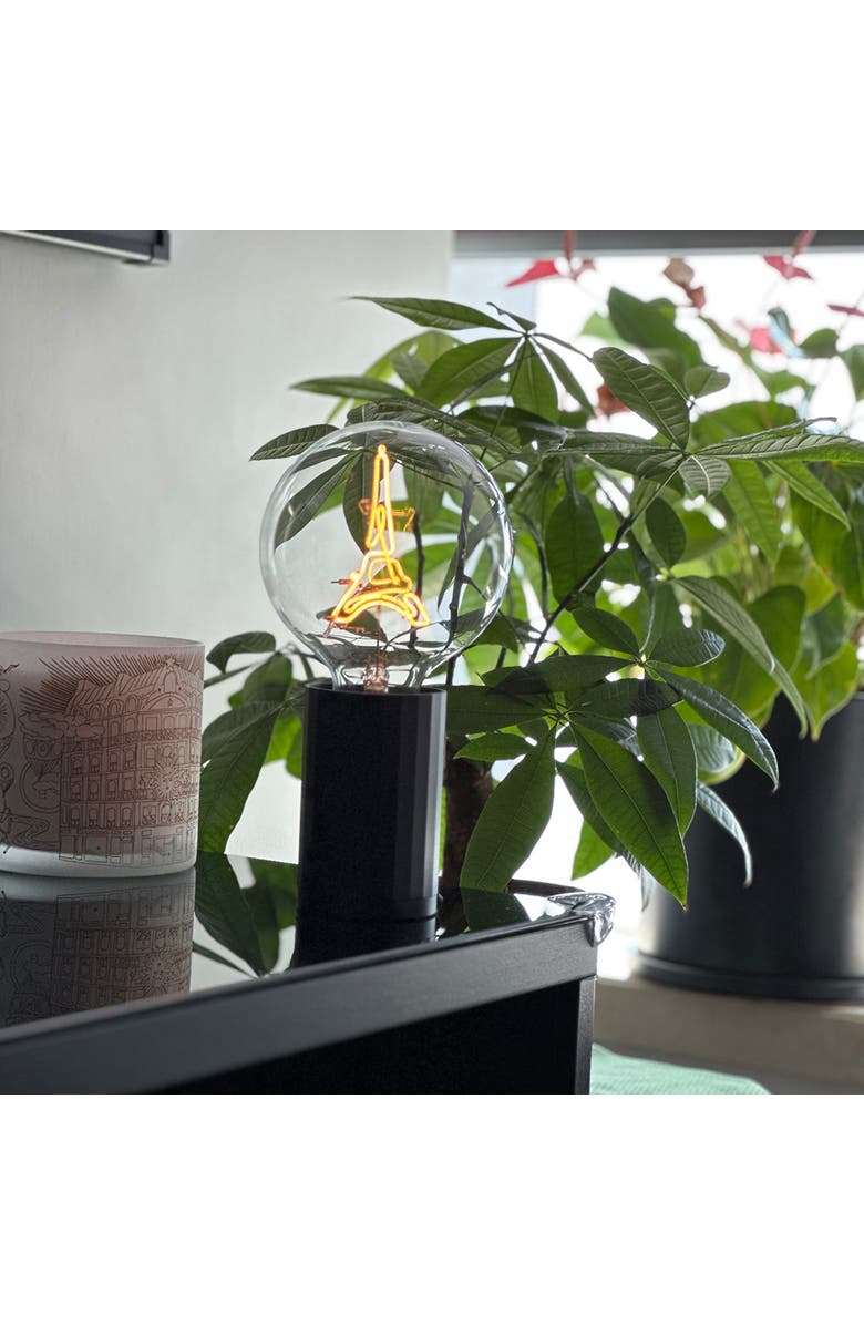 MITB Eiffel Tower Portable Table Lamp, Alternate, color, Black